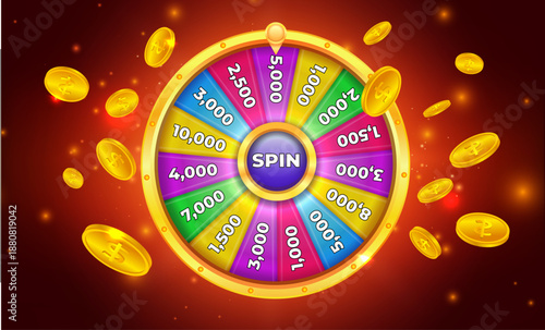 Wheel of Fortune. Spin Game. Casino Daily Bonus