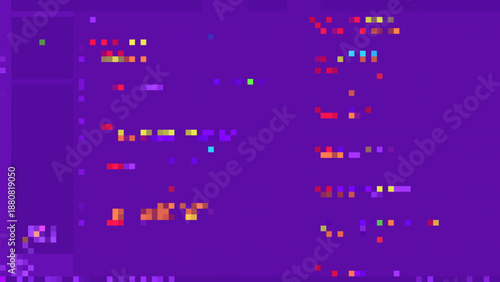 Java Programming Code. Coding Syntax Abstract Colorful Illustration