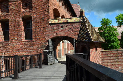 Zamek w Malborku, wewnętrzne przejścia