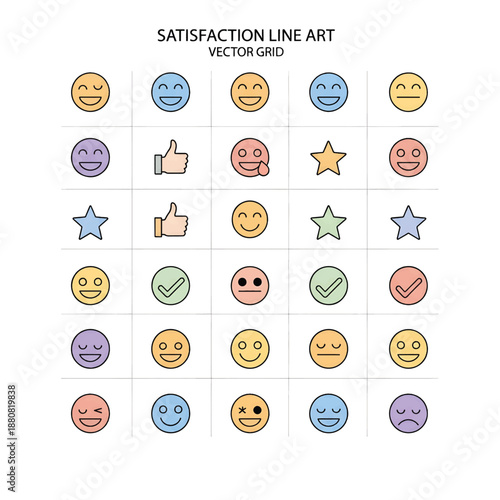 Satisfaction and Inner Happiness Concept with Positive Emotions