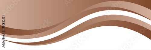 Abstract brown Mocha Mousse background with waves. shiny backdrop. Luxury card. Coffee color gradient. Summer banner, Modern pop art wallpaper. Textured effect. Modern trendy design