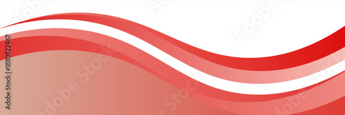 Vector abstract sunny background . wave red and orange vector illustration .