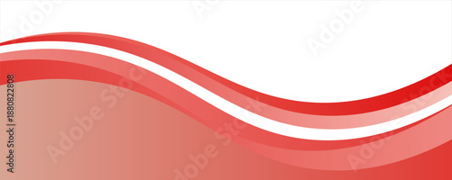 Vector abstract sunny background . wave red and orange vector illustration .