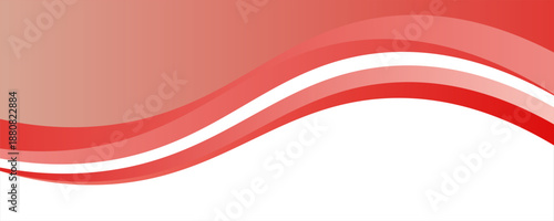 Vector abstract sunny background . wave red and orange vector illustration .