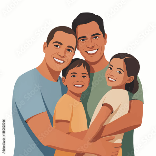 Semi-Realistic Flat Vector Illustration of Gourmet Food Presentation with Fresh Ingredients for Culinary Branding