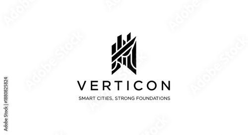 Verticon Smart Cities Logo Design.