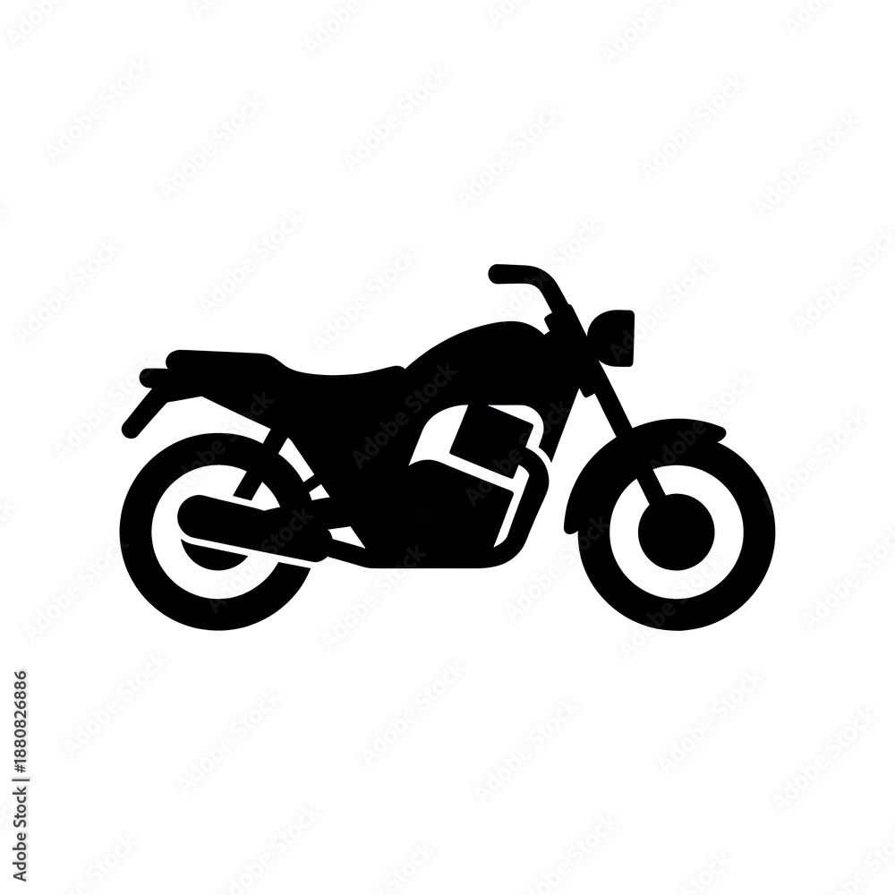Obraz premium Motorcycle Pictogram