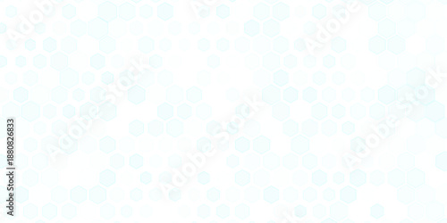 Hexagon halftone gradient texture. Abstract black grunge background. Geometric retro halftone tech wallpaper. Fading wavy hexagonal pattern backdrop. Vector vanishing honeycomb grunge bitmap overlay