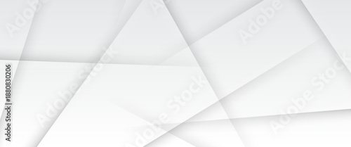 overlapping background. Abstract luxury geometric white and grey background with copy space. Vector illustration. eps 10