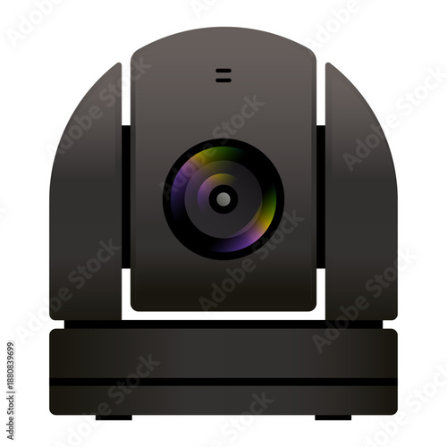 CCTV camera icon isolated on white background. Security camera
