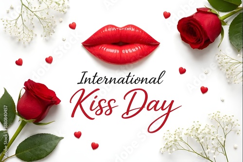 International Kiss day poster 