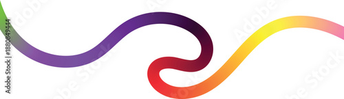 Abstract wavy line background , gradient color shapes pattern with bold wave lines  orange and yellow, Rad,Black and wite background Wavy vector background
