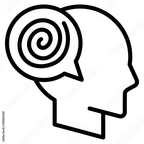 Psychosis  Icon Element For Design