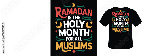 Ramadan holy month t-shirt designs