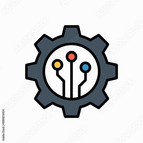 AI, automation, technology, engineering, robotics, digital, innovation, systems, machine, smart, circuit, electronics, software, hardware, computing, industrial, mechanical, gear, cog, network, data, 