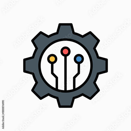 AI, automation, technology, engineering, robotics, digital, innovation, systems, machine, smart, circuit, electronics, software, hardware, computing, industrial, mechanical, gear, cog, network, data, 