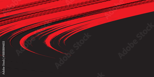 Background, contrast red and black color abstract template for business design. Technology style. You can use it for advertising, sports posters, templates, business presentations. Vector illustration