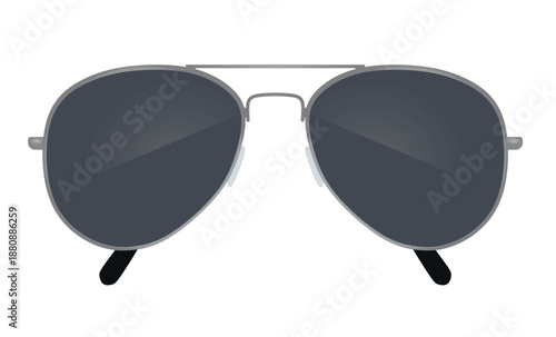 Fashion sunglasses template. vector illustration