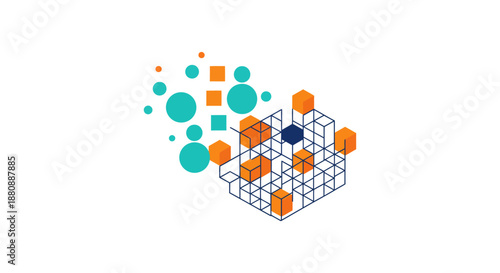 digital network data visualization concept for modern technology big data analytics and global connectivity solutions background