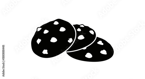 Black and white illustration mushrooms fungi.