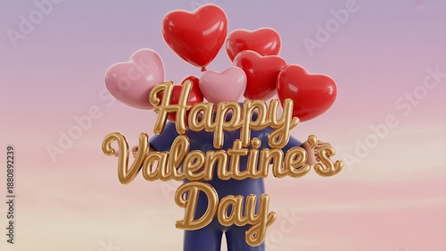 Valentine's Day Greeting Card Design