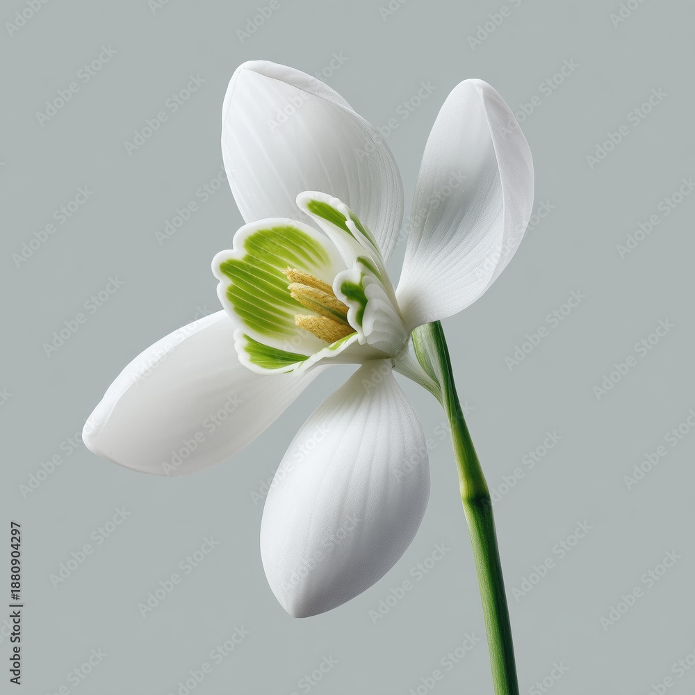 Fototapeta premium Elegant Snowdrop Flower