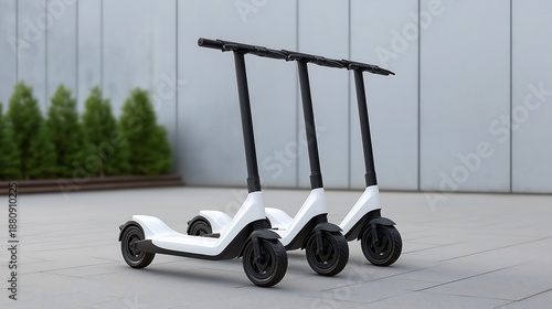 Sustainable Urban Mobility Concept with Shared Electric Scooters in City Environment
