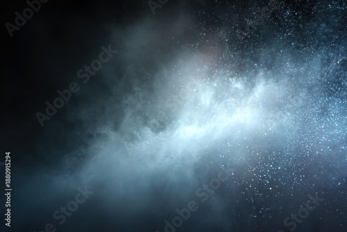 Dramatic Nebula Cloudscape: A Cosmic Symphony of Light and Darkness