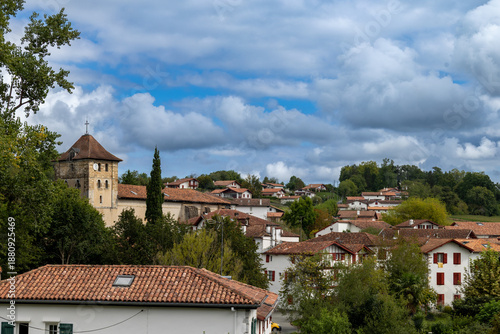 Village d'Espelette, Pays Basque