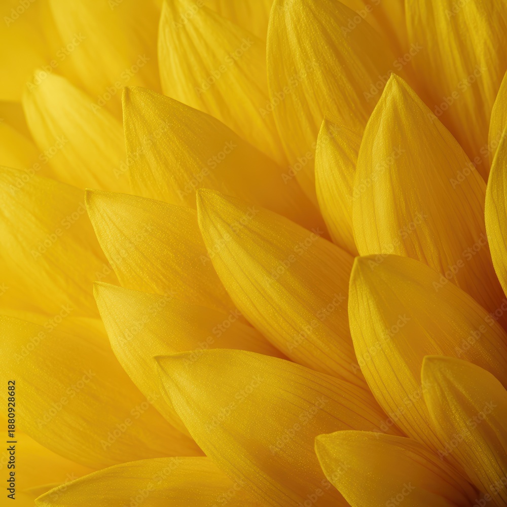 Obraz premium Close-up vibrant sunflower petals and pollen, bright yellow macro floral texture, natural background