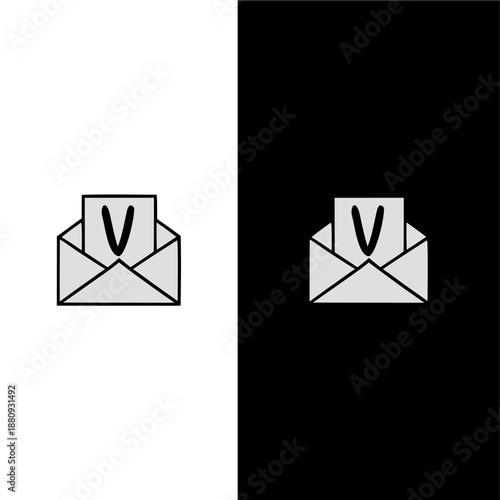 mail icon vector