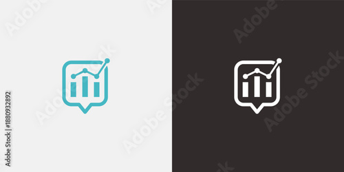 Datadriven speech bubble with graphical analysis