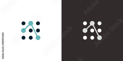 Minimalist lock screen patterns lightdark mode