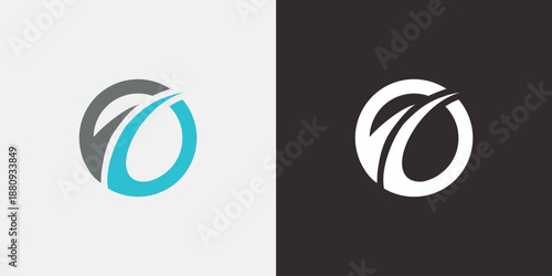 Orbital Symbol Modern Circular Design