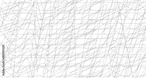 Abstract Geometric Line Pattern Background on White