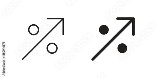 High percentage icons with different styles. Vector logo illustration simple design.