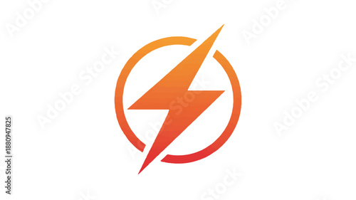 A minimalist logo design featuring a stylized lightning bolt symbol enclosed in a perfect circle (3)_traced
