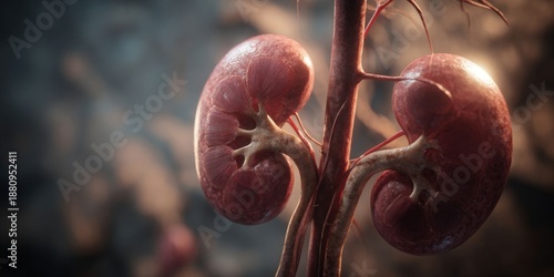 Healthcare Professional Diagnosing Kidney Health Using Medical Equipment