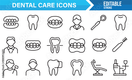 Swimming pool maintenance equipment outline icons for infographics