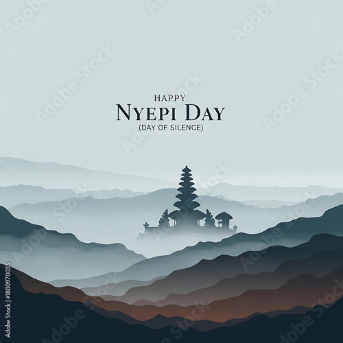 Happy Nyepi Day (Day of Silence) - A Peaceful Celebration of Reflection and Serenity in Bali
