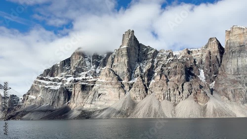 Wallpaper Mural Discover stunning rock formations at the water's edge in a remote location Torontodigital.ca