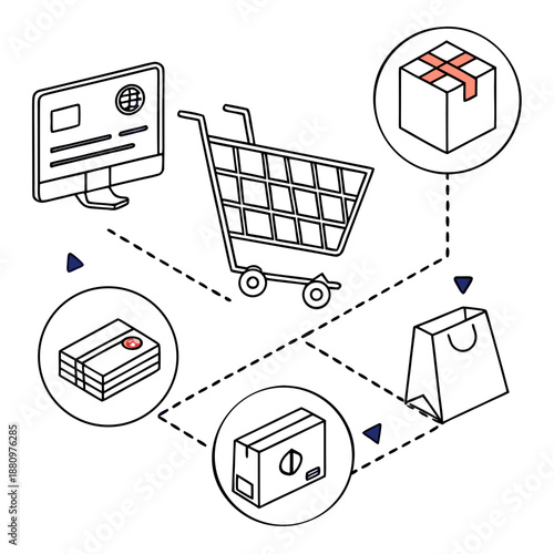 Online shopping process