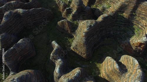 Purnululu National Park. Bungle Bungle Range, Western Australia. 