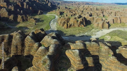 Purnululu National Park. Bungle Bungle Range, Western Australia. 