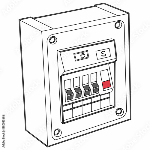 Electrical circuit breaker box