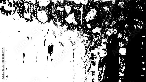 Wallpaper Mural Grungy Distressed Wall Texture with Vertical Ink Drips and High Contrast Weathered Surface Background Torontodigital.ca