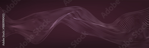 3D Abstract Mesh Background with Circles, Lines and Shapes | EPS10 Design Layout for Your Business.Premium background design with white line pattern (texture) in luxury plum noir colour.
