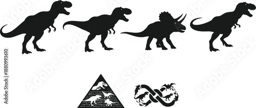 Cricket Player Silhouette Collection Featuring Batsmen Hitting Ball Fielders Diving And Running Action Poses Isolated On White Background For Sports Design And Coaching Materials