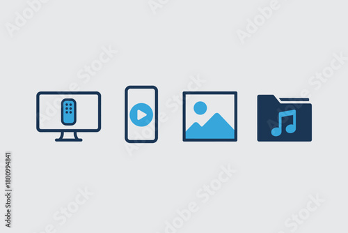 Digital media and entertainment ecosystem: connecting devices, content, and control