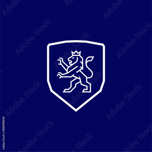 Lion Herald Logo, Luxury Lion Logo, Corporate Lion Emblem, Real Estate Logo, Insurance Company Logo, Finance & Investment Brand Identity